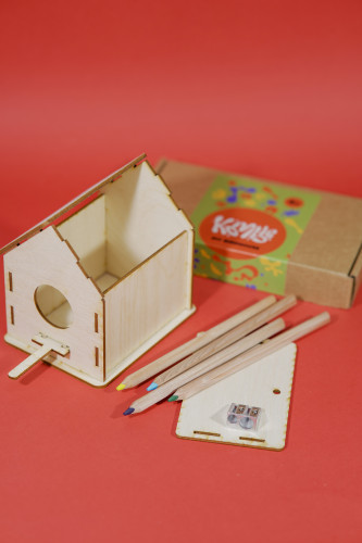 ჩიტის ხის სახლის DIY ყუთი